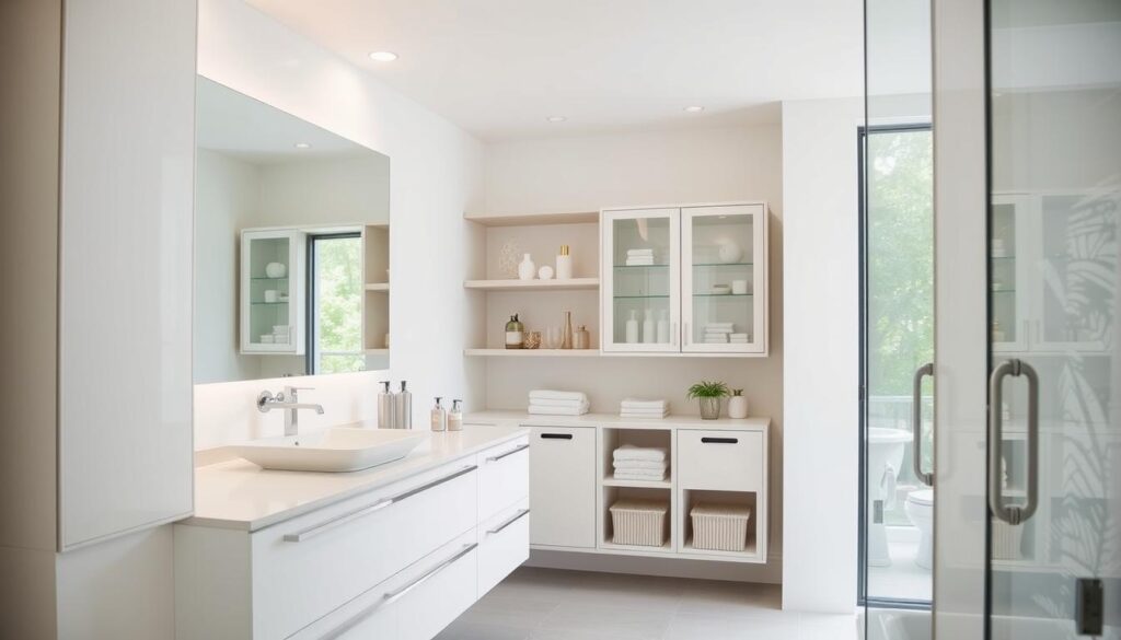 efektywne rozwiązania przechowywania w łazience