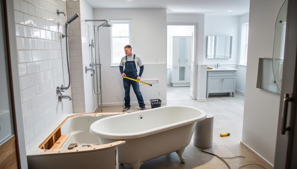 etapy remontu łazienki