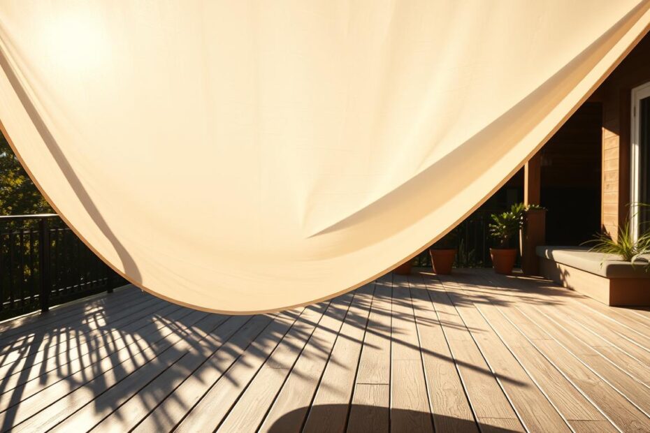 jak zamontować żagiel na tarasie