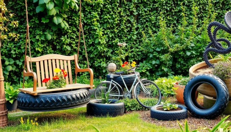 Co można zrobić z opony do ogrodu