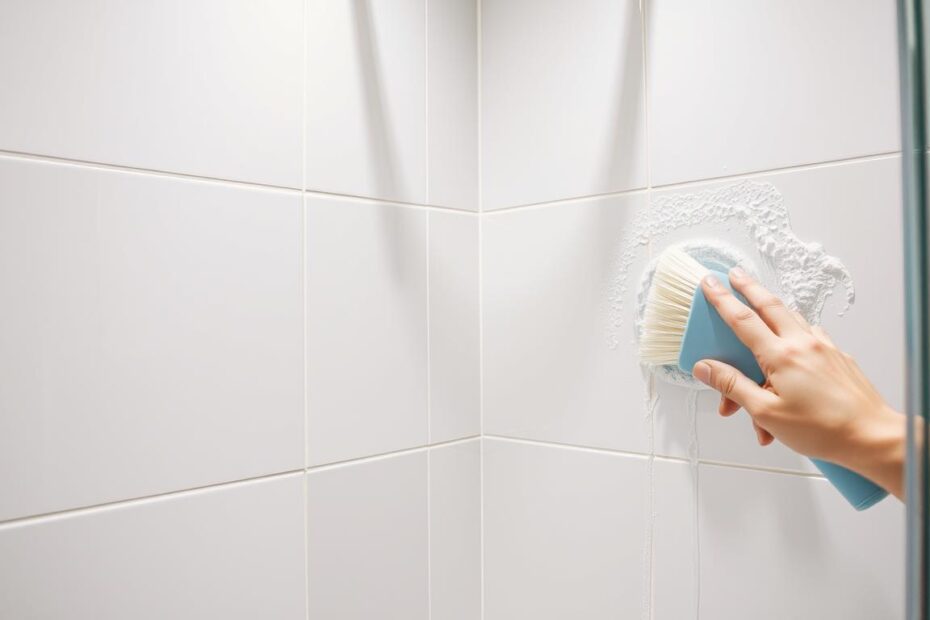 Czym myć płytki pod prysznicem