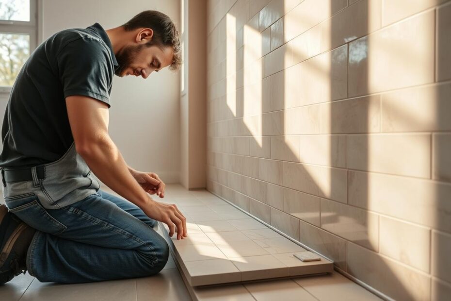 Jak położyć płytki na ścianie