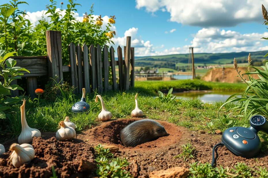 Jak pozbyć się kreta z ogrodu