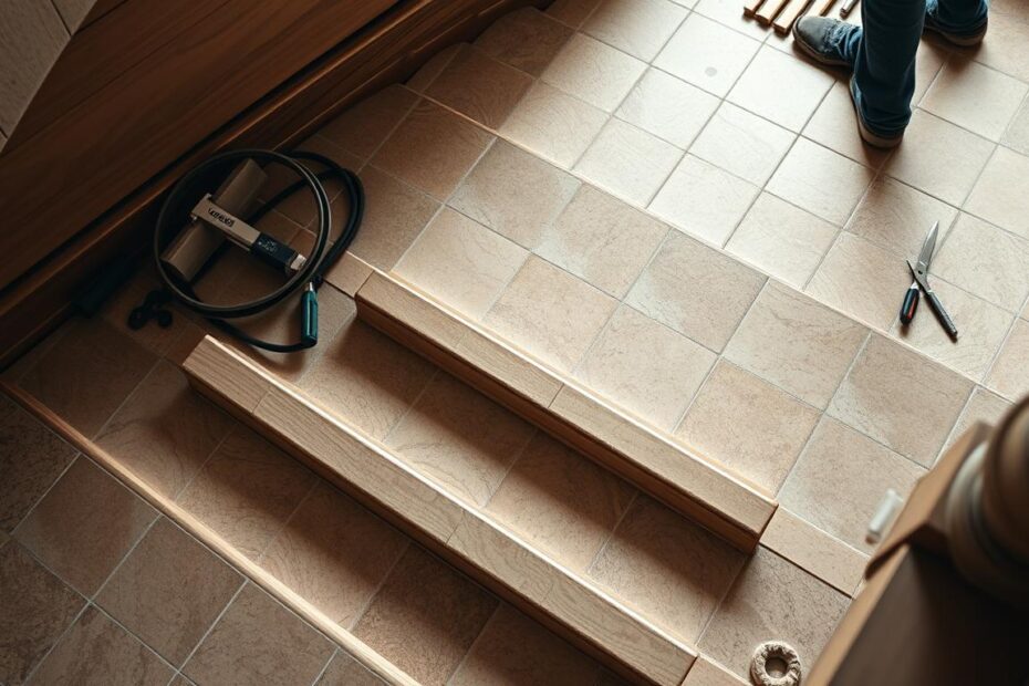 Jak układać płytki na schodach