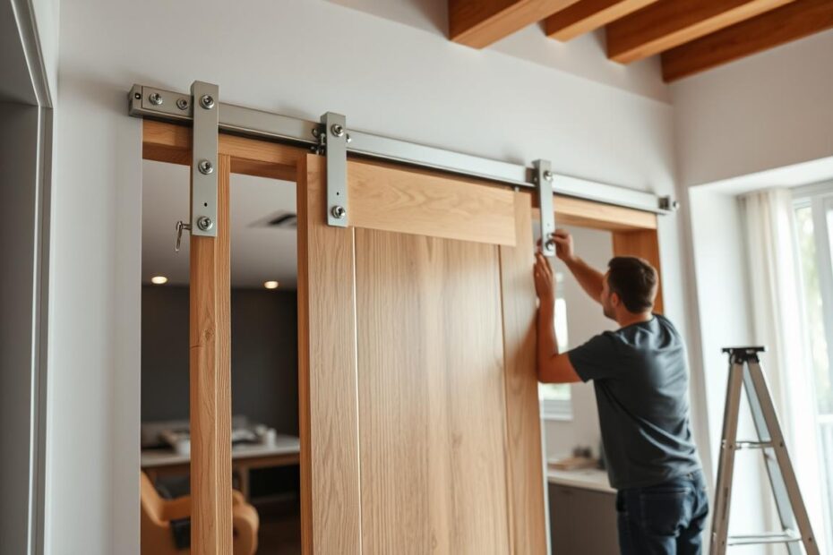 Jak zamontować drzwi przesuwne