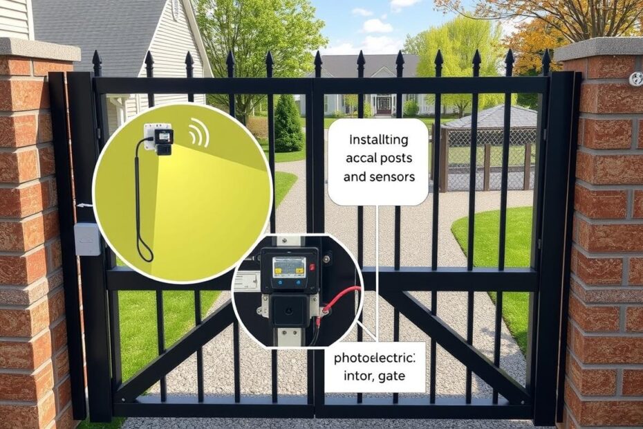 Jak zamontować fotokomórki do bramy