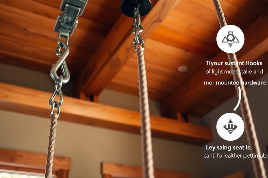 Jak zamontować huśtawkę do sufitu