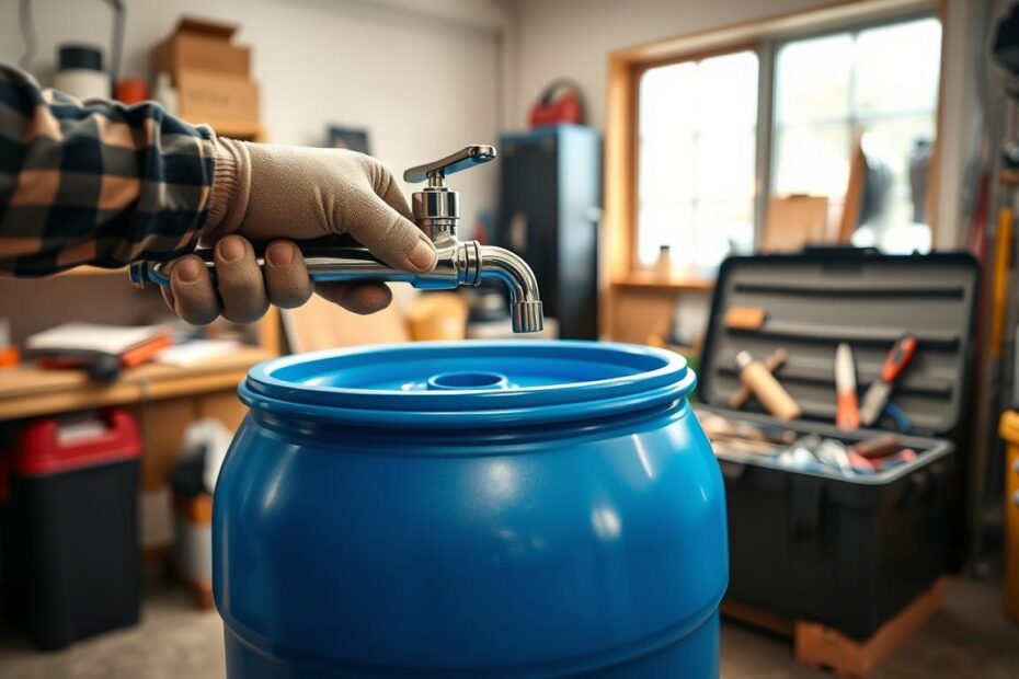 Jak zamontować kran do beczki plastikowej
