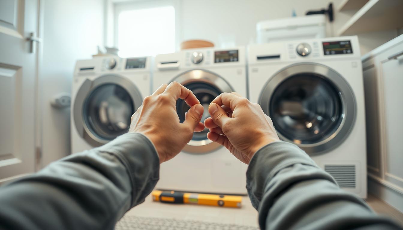 Jak zamontować łącznik pralki i suszarki Bosch