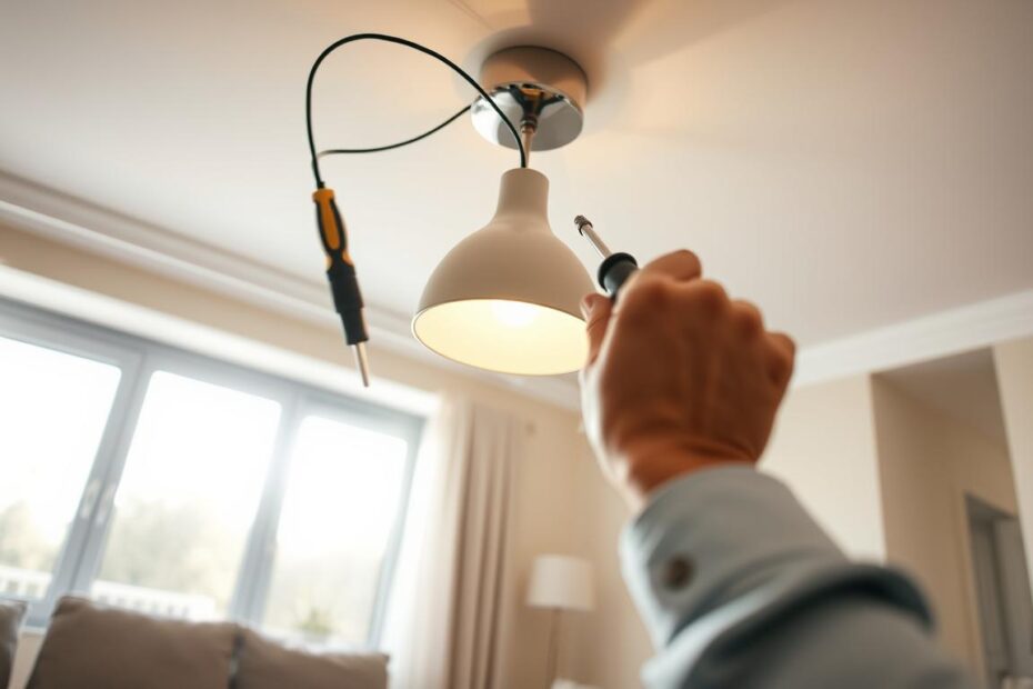 Jak zamontować lampę sufitową