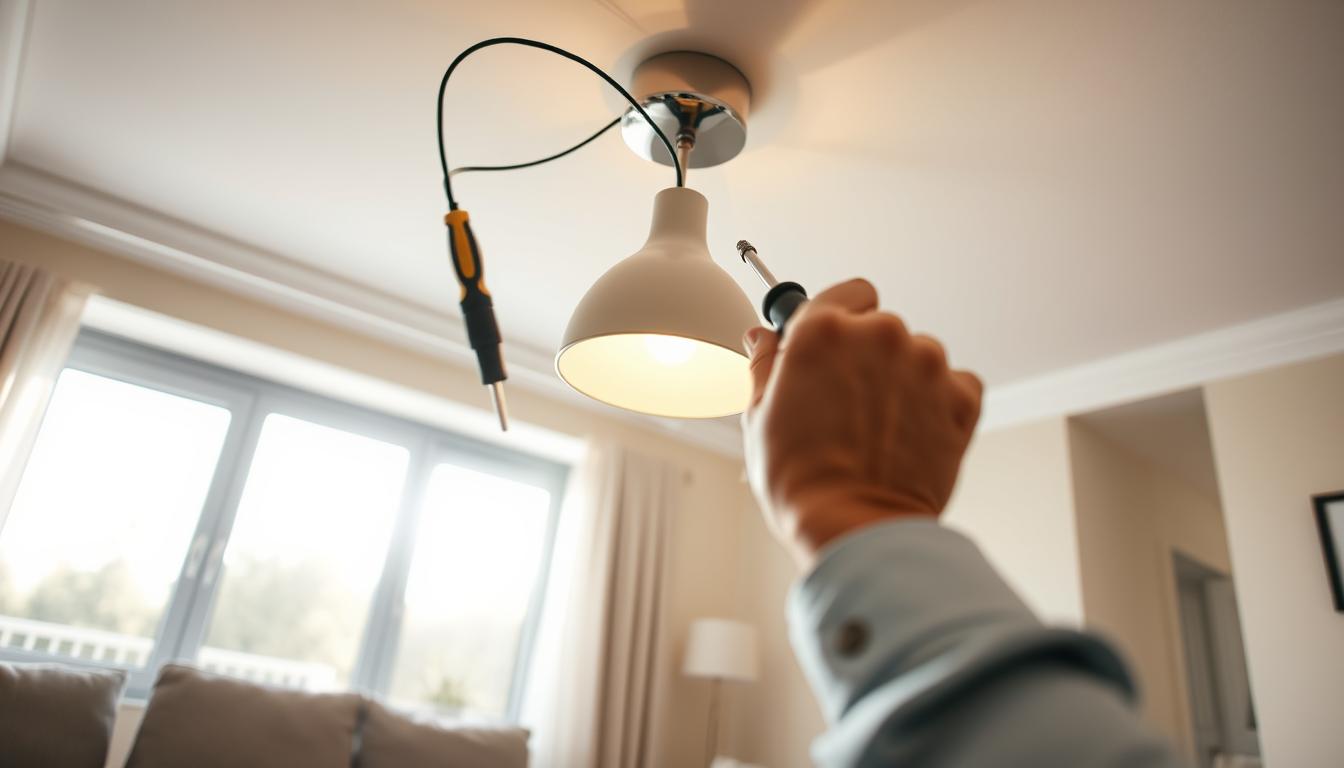 Jak zamontować lampę sufitową