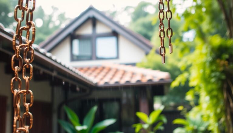 Jak zamontować łańcuch do rynny