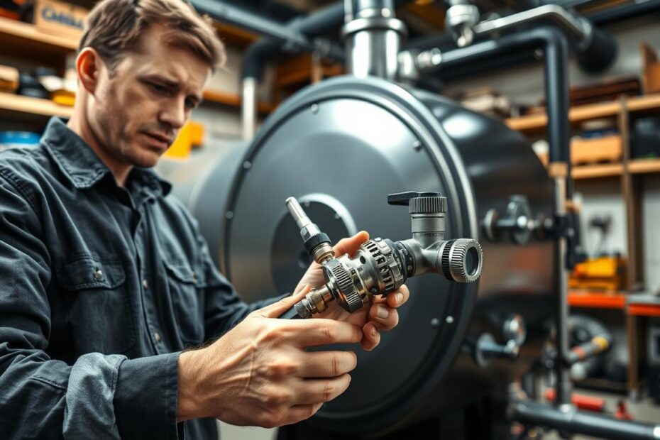 Jak zamontować miarkownik ciągu