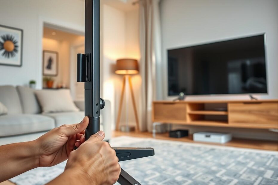 Jak zamontować nóżki do telewizora Sony Bravia