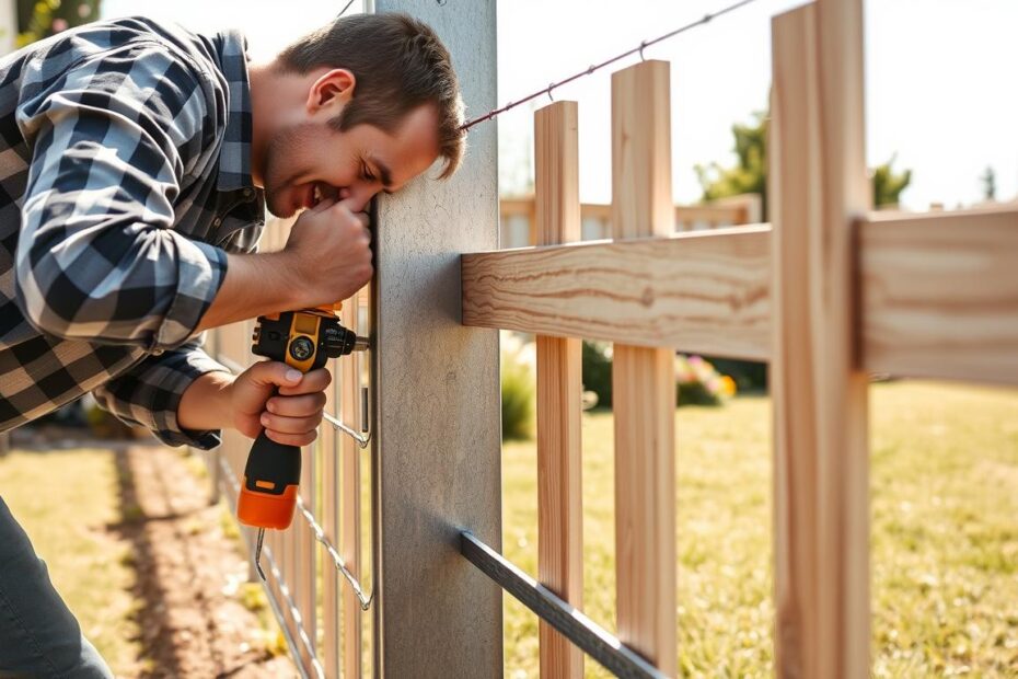 Jak zamontować ogrodzenie panelowe
