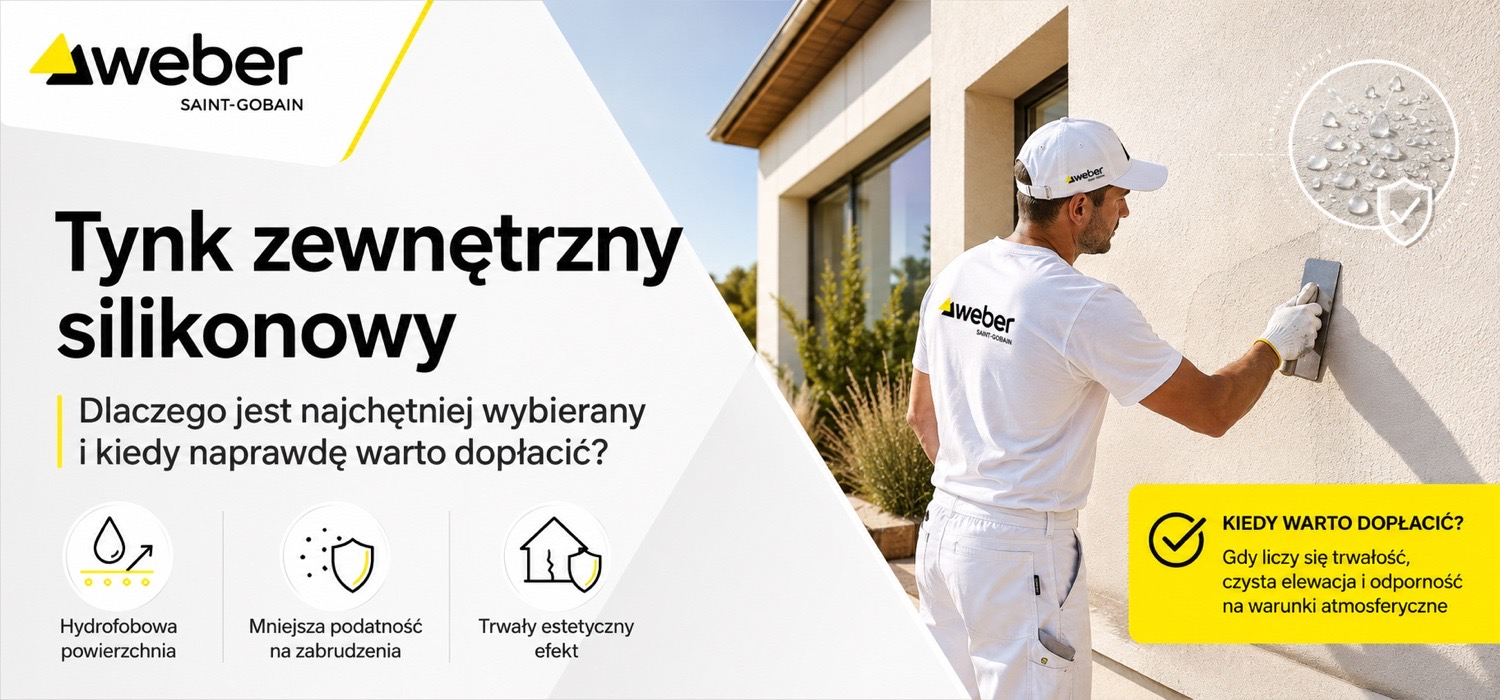 Tynk zewnętrzny silikonowy - dlaczego jest najchętniej wybierany i kiedy naprawdę warto dopłacić?